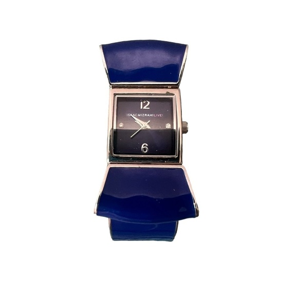 Isaac Mizrahi Live! Bow Bangle/Bracelet Watch - Picture 1 of 12